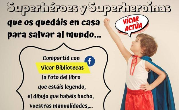 Las bibliotecas de Vícar lanzan acciones para fomentar la lectura en casa
