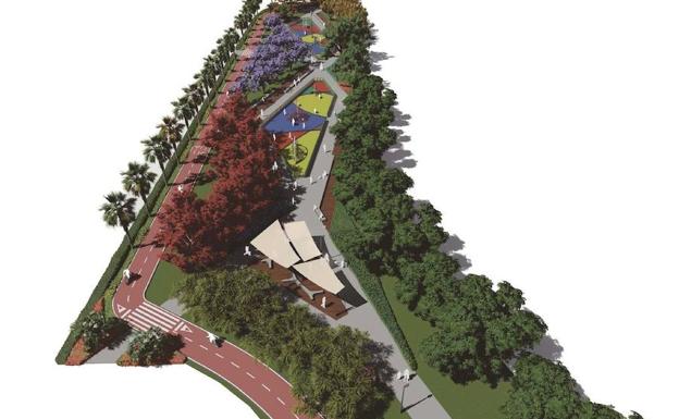 Roquetas anuncia el próximo inicio de las obras del corredor ciclopeatonal que unirá el centro comercial con la playa