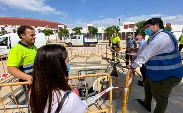 Instalan nuevos cloradores para las fuentes del parque de Los Bajos