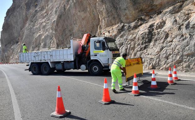 Aguadulce en Marcha exige una «solución definitiva» para la carretera de El Cañarete
