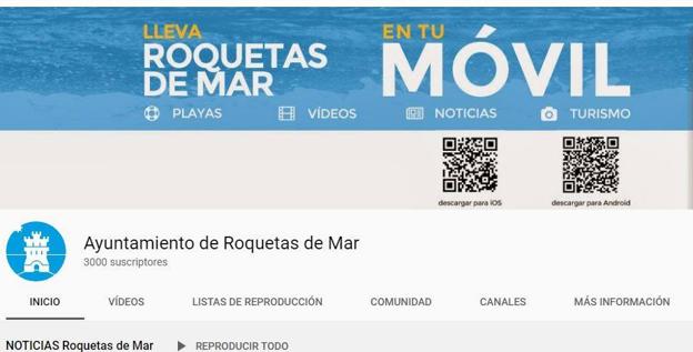 Youtube bloquea el canal del Ayuntamiento de Roquetas por un vídeo taurino de David Fandila