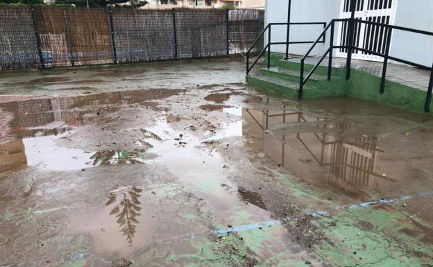 El PSOE insta al Ayuntamiento a solucionar el problema de inundaciones del CEIP Arco Iris