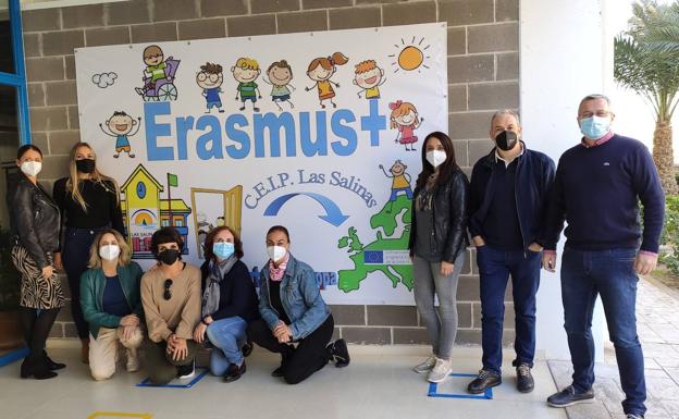 El CEIP Las Salinas participa en un Erasmus+ para conocer sistemas como el finlandés