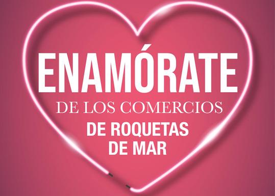 Roquetas invita a 'enamorarse' de sus comercios locales por San Valentín