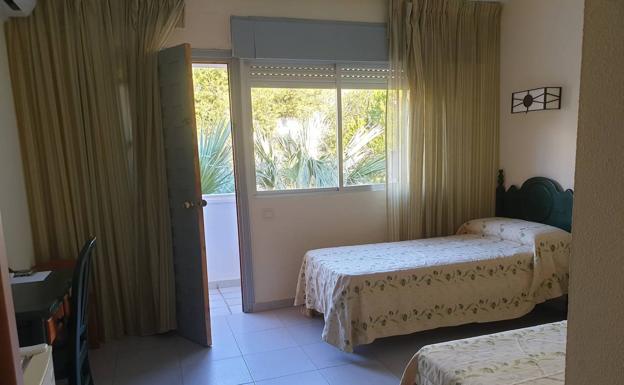 La Residencia de Tiempo Libre, a la espera de ser activada para acoger pacientes Covid