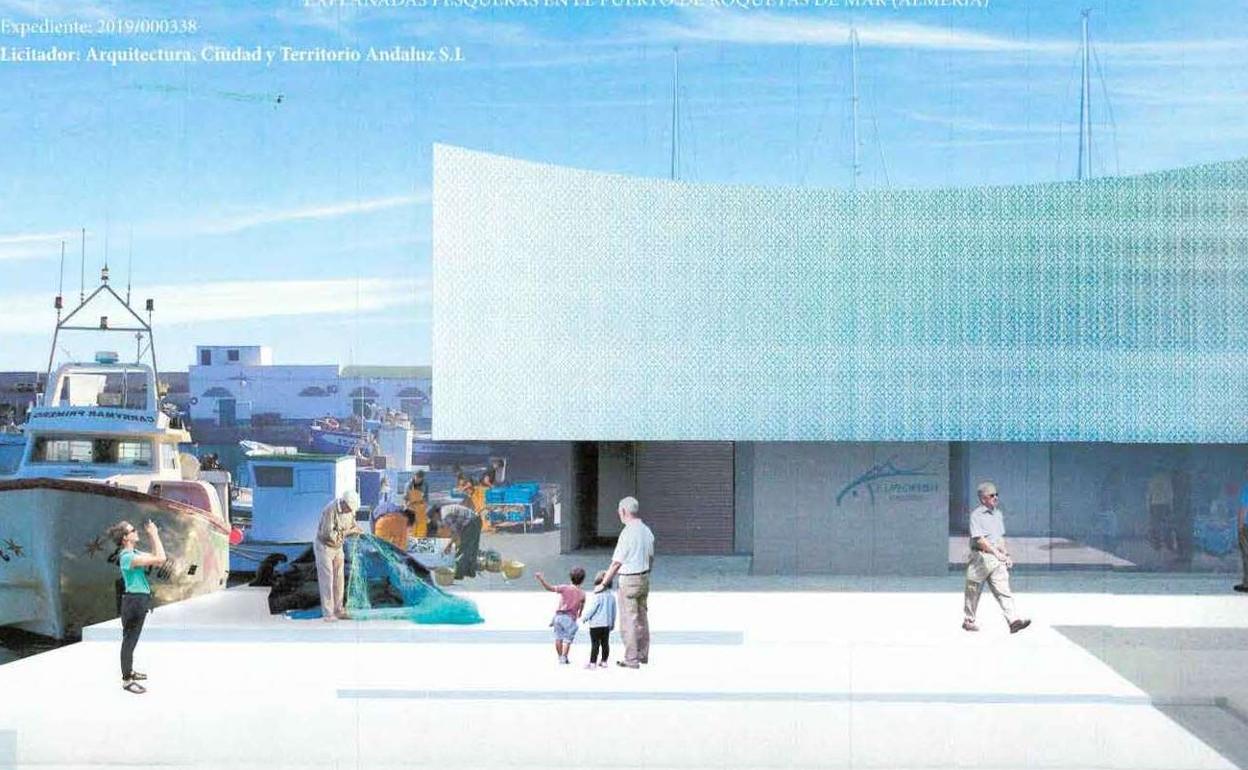 Licitada la nueva lonja de Roquetas por 2,3 millones de euros y 12 meses de plazo de ejecución