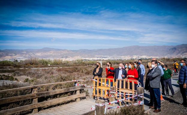 Crespo anuncia actuaciones de mejora en el corredor verde de la Ribera de la Algaida