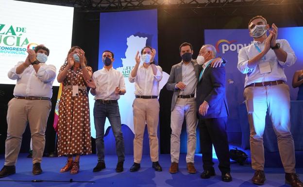 Dirigentes de toda España respaldaron con su presencia el congreso provincial del PP