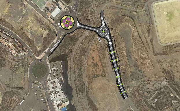 Roquetas licita la primera fase del acceso a la A7 por calle Galán de Aguadulce