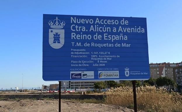 Roquetas licita el que será el tercer proyecto de enlace de la Variante con Las Salinas
