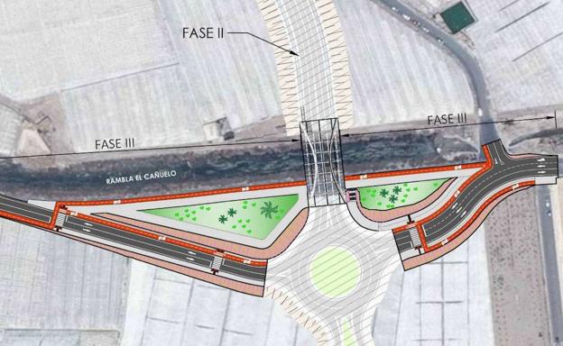 La última fase de las obras del acceso a Roquetas por el cementerio costará 1,5 millones