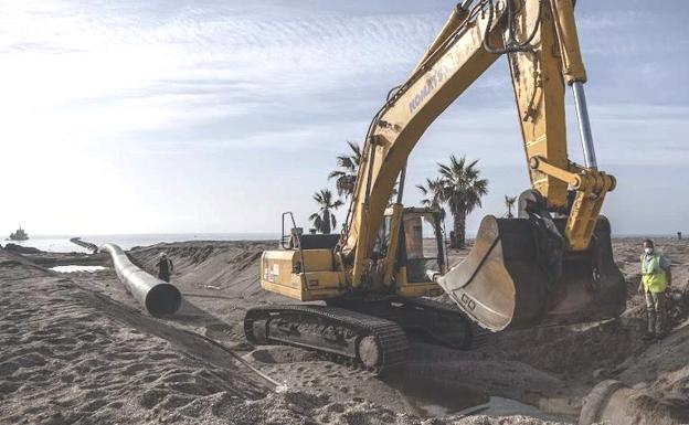 Punto final definitivo a las obras de pluviales de Playa Serena y avenida Sabinar