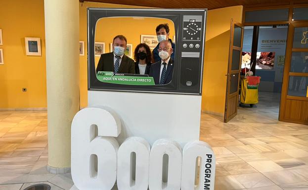 'Andalucía Directo:6.000 programas' llega para su exhibición en el Castillo de Santa Ana