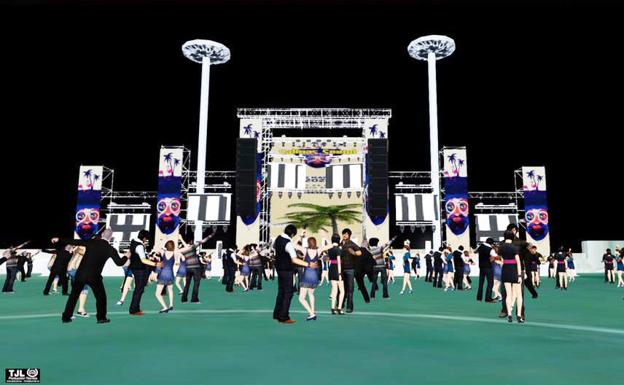 Salinas Sound diseña un escenario de 35 metros de altura para recibir a Jhay Cortez