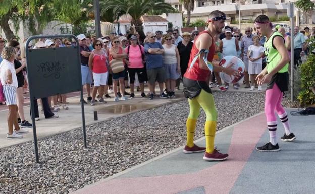 Roquetas inaugura los remodelados corredores verdes de la Urbanización