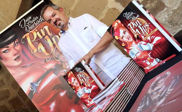 Las 'Pin ups' del ubetense Juan Carlos Quesada, recopiladas en un álbum
