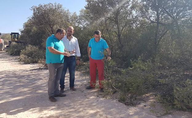 El área de Agricultura comienza las mejoras en el camino de los Donceles