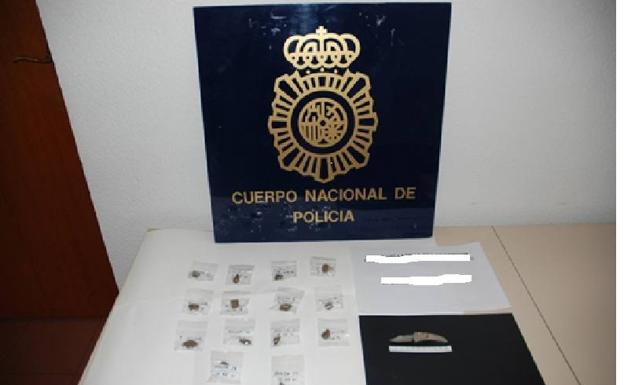 Sorprendido un joven con más de 16 gramos de hachís en una zona de 'botellón'
