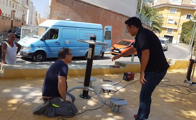 Comienzan las actuaciones de mejora integral en el parque lúdico del barrio de la Alameda