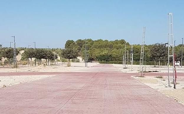 Últimos detalles para concluir las obras del recinto ferial