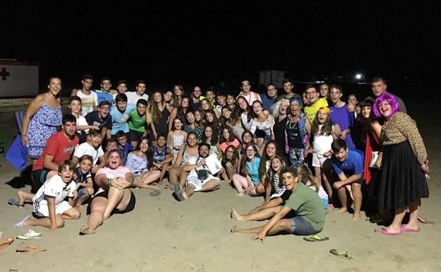 Balance positivo del campamento de la cofradía de las Lágrimas desarrollado en Águilas