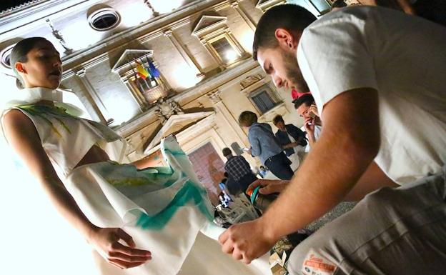 Diseños de moda que fueron lienzo para grafiteros