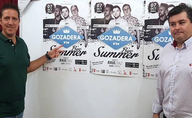 Cita el sábado en la caseta municipal para despedir el verano