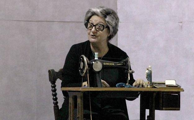 Rosario Pardo revivió en San Lorenzo 'Los días de la nieve' de Josefina Manresa