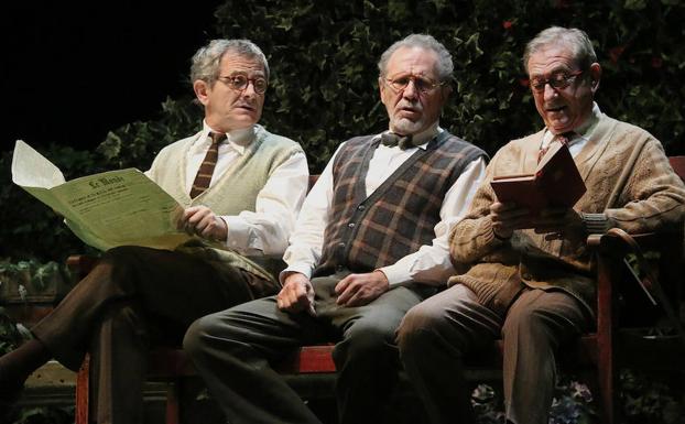 Gran velada teatral en compañía de tres 'Héroes' de la escena española