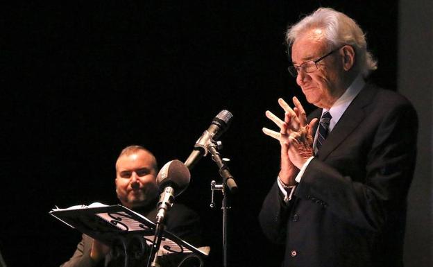 Luis del Olmo participó en un homenaje a Paloma Gómez Borrero