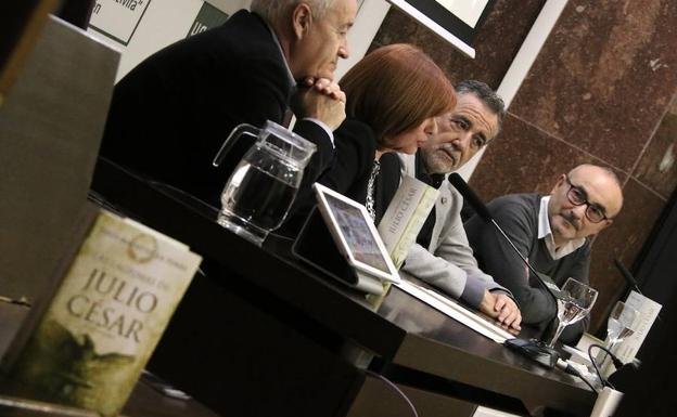 Jesús Maeso de la Torre presentó su última novela 'Las lágrimas de Julio César'