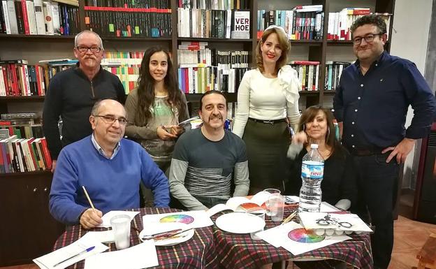 El profesor y poeta Manuel Molina impartió en Úbeda un taller de 'haikus'