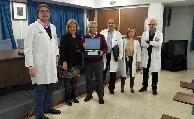 Homenaje a 37 profesionales sanitarios del hospital de Úbeda