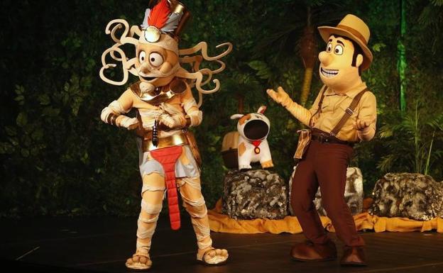 Cancelada la primera sesión del musical sobre Tadeo Jones por su «compleja logística»