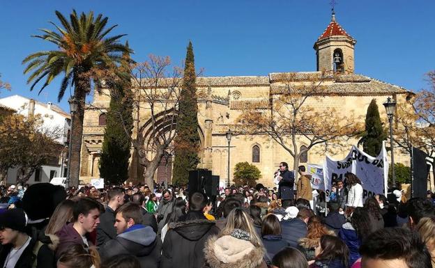 Los centros escolares de Úbeda celebraron diferentes actividades por el Día de la Paz