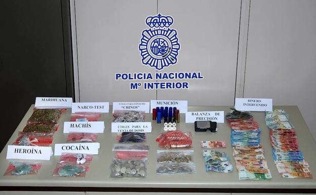 La Policía Nacional desmantela un «supermercado de droga» en Úbeda