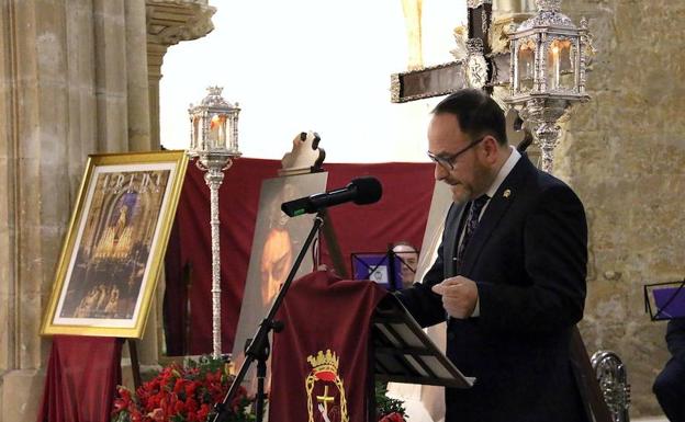 Alfonso Donoso Baella pronunció la Exaltación de la Semana Santa