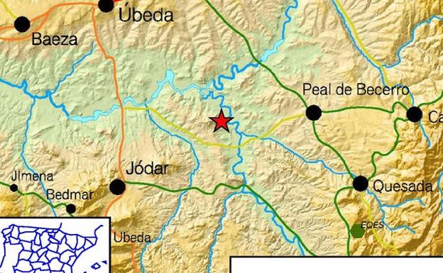 Terremoto moderado en Úbeda