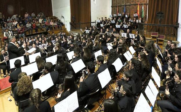 Concierto de las bandas del Conservatorio Profesional de Música 'María de Molina' de Úbeda