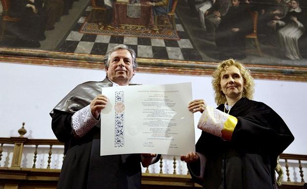 El ubetense Juan José Almagro, doctor 'honoris causa' de la Universidad Pontificia de Salamanca