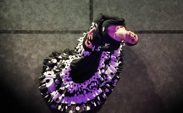 La bailaora ubetense Amparo Navarro puso en pie San Lorenzo