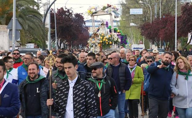 La Virgen de Guadalupe regresó a Úbeda tras su romería