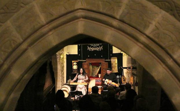 Música e instrumentos sefarditas en la Sinagoga del Agua