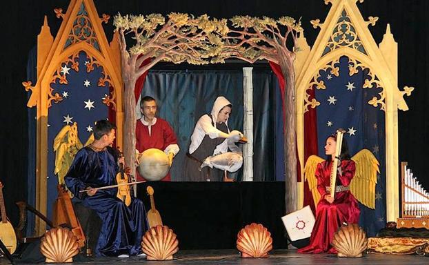 Teatro de títeres con música en directo para escolares