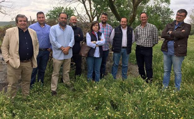 El PP denuncia el estado de «abandono y dejadez» de la Cañada Real El Paso
