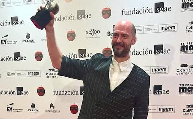 Luis Miguel Cobo recibió el Premio Max a la mejor composición musical para espectáculo escénico