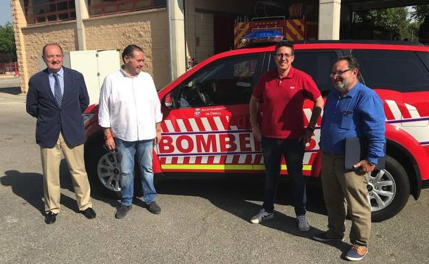 Un nuevo vehículo para la flota del parque de Bomberos de Úbeda