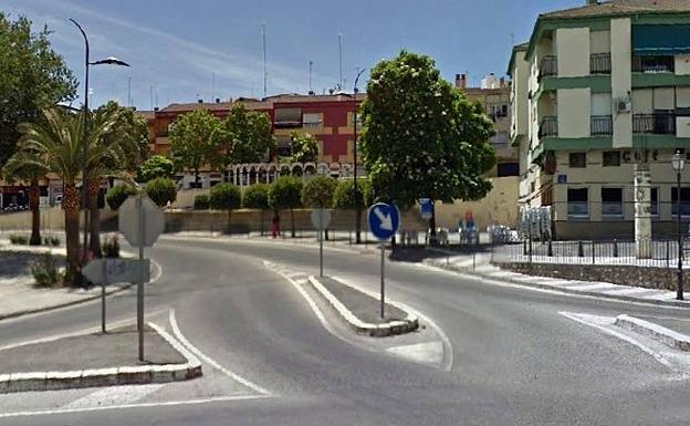 Arrollado un ciclista en uno de los accesos a Úbeda