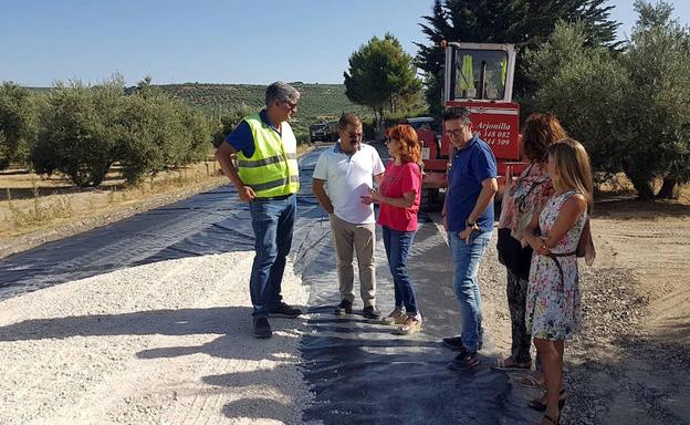 420.000 euros para la adecuación y ensanche de la carretera entre Úbeda y Santa Eulalia