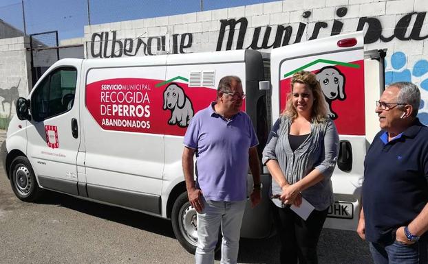 Un nuevo vehículo para la recogida de animales abandonados